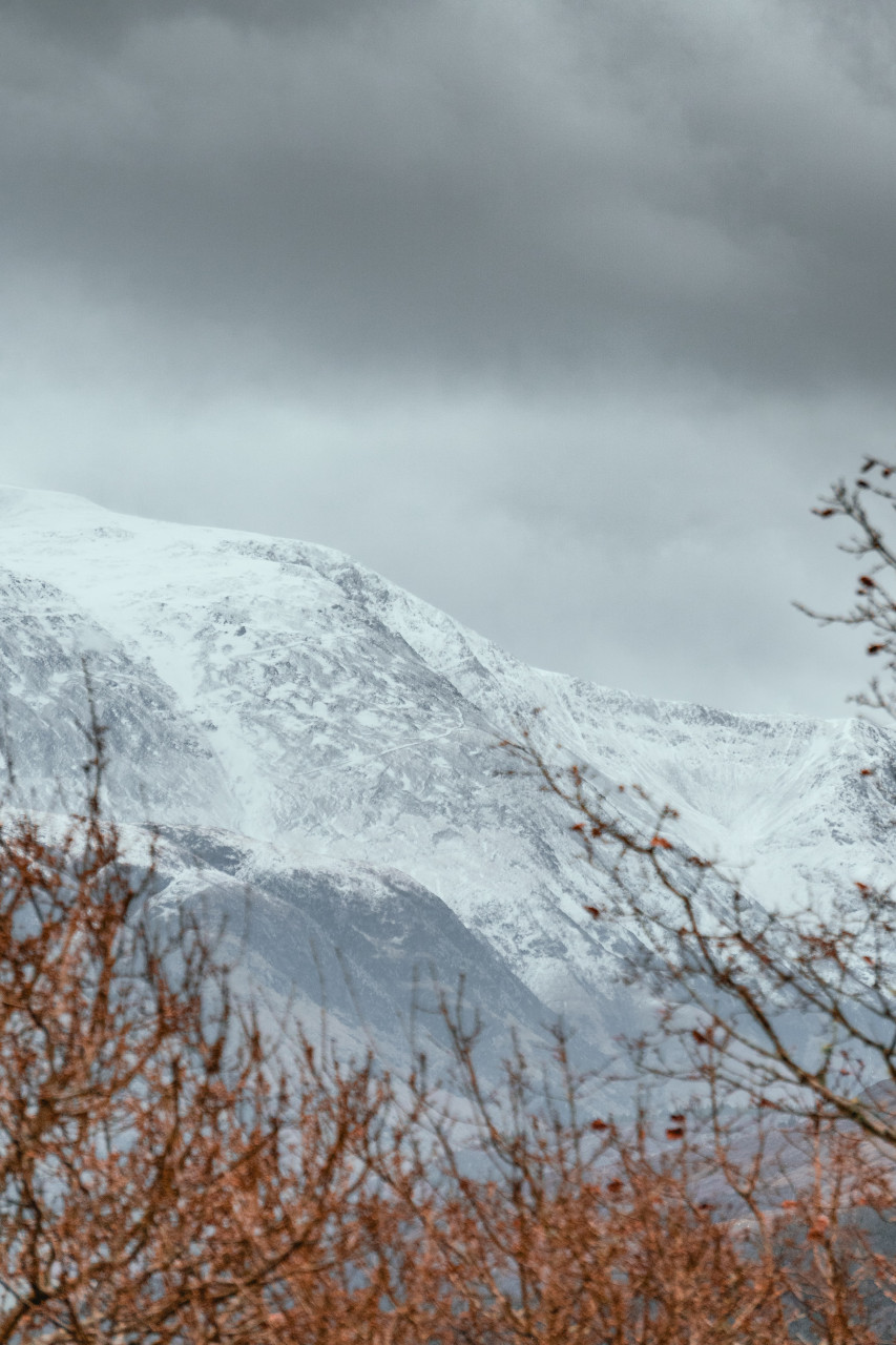 Snowy mountain